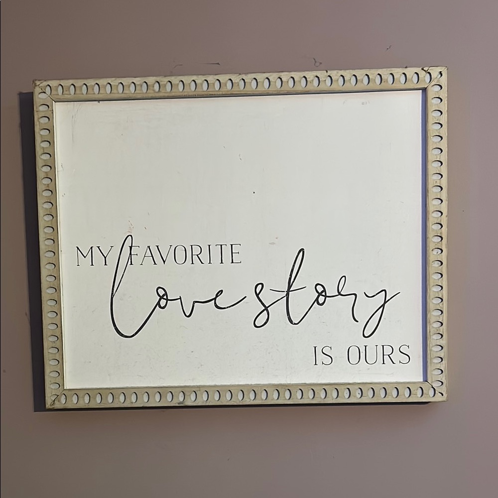 Hobby Lobby White and Tan Art & Decals Wall Decor